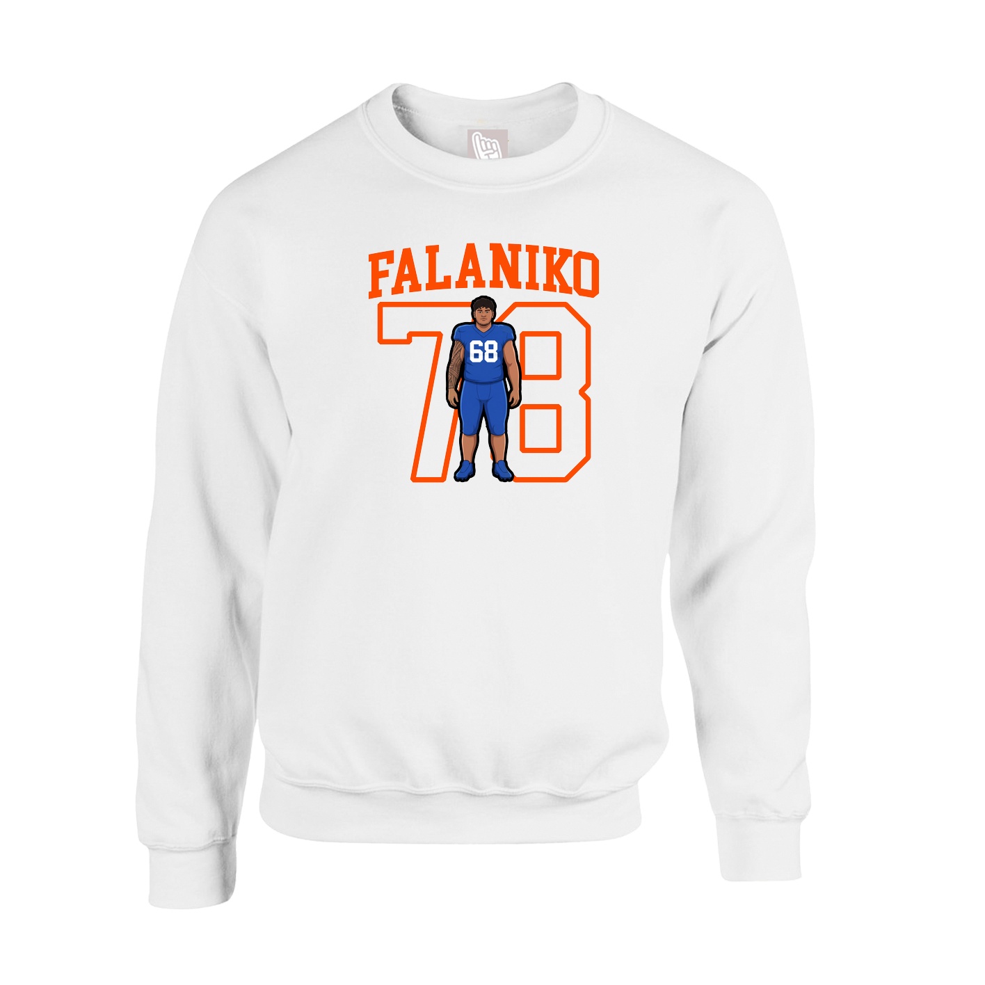 Fleece Crew — Shirsey in White