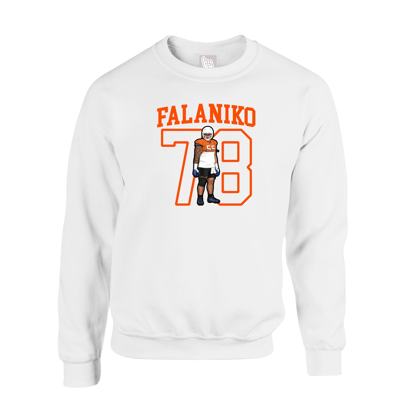 Fleece Crew — Shirsey in White