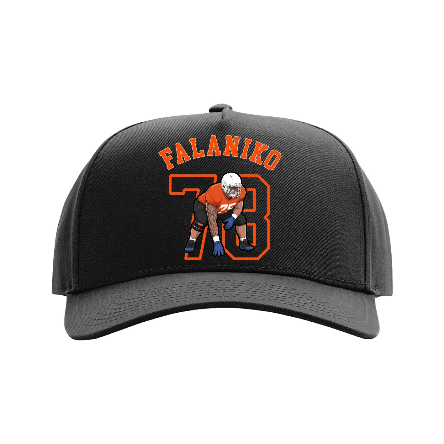Full Fabric Five-Panel Champ Cap