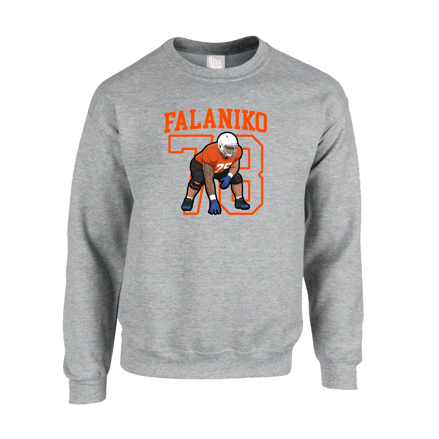 Fleece Crew — Shirsey in Grey