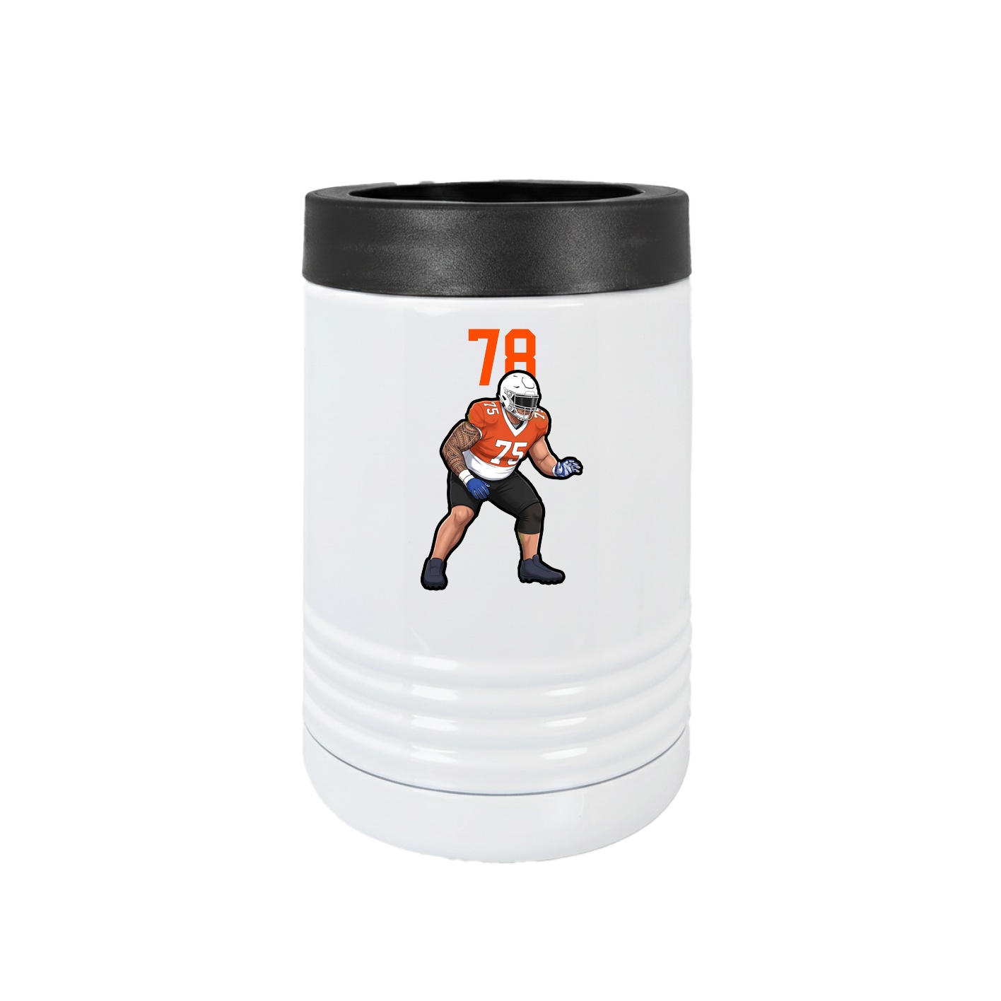 Beverage Holder — Number Top in White