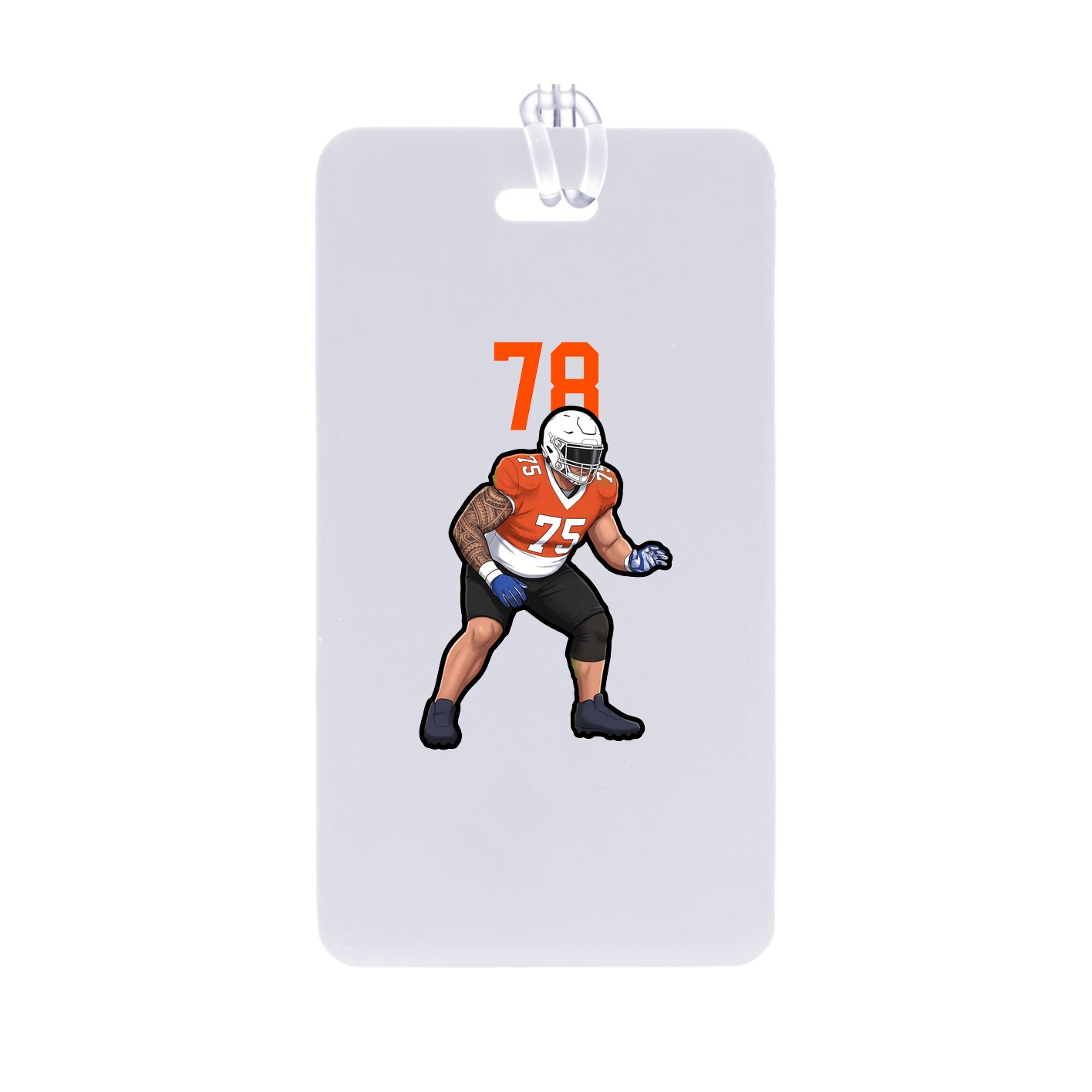 Bag Tag — Number Top in Classic