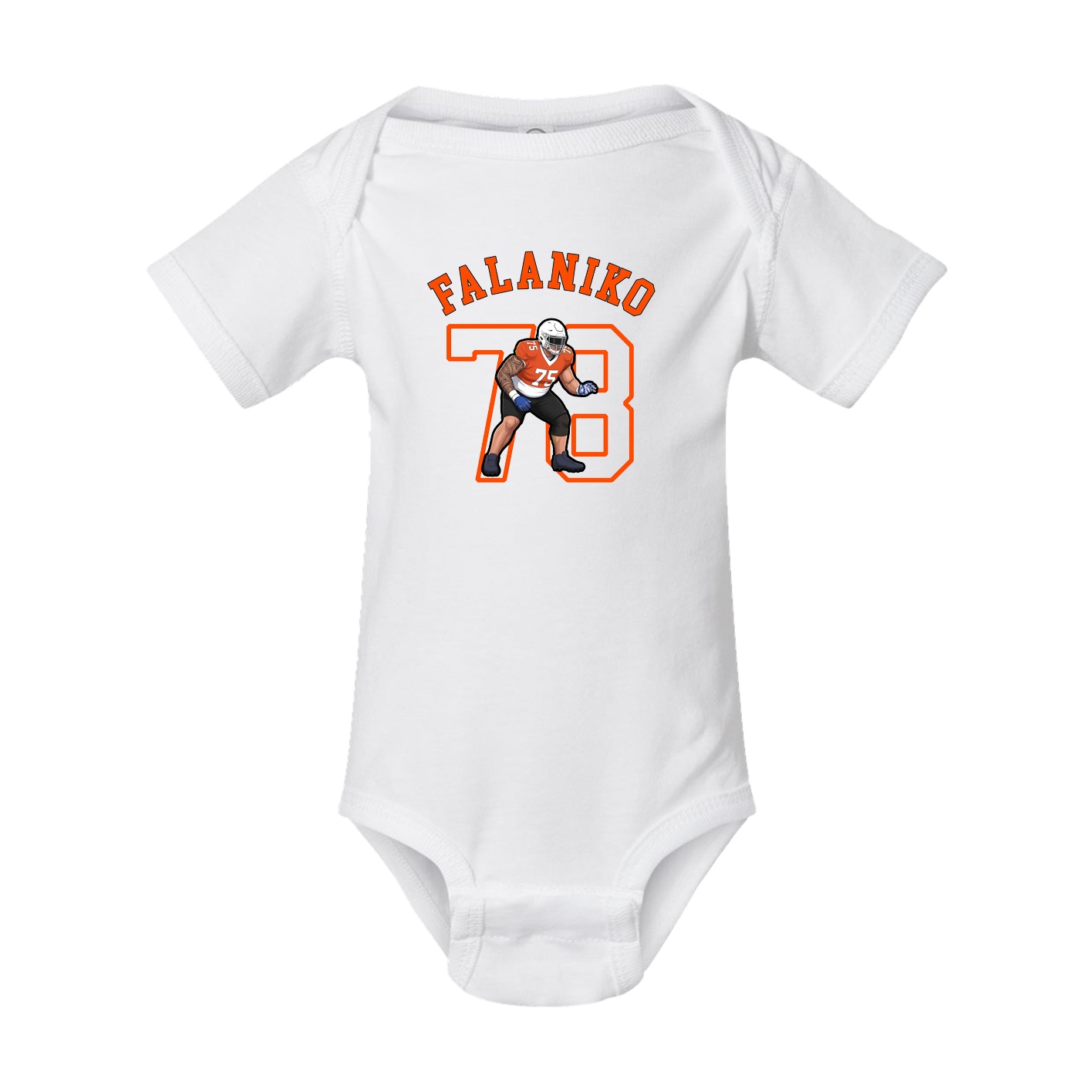 Baby Onesie — Shirsey Arch in White