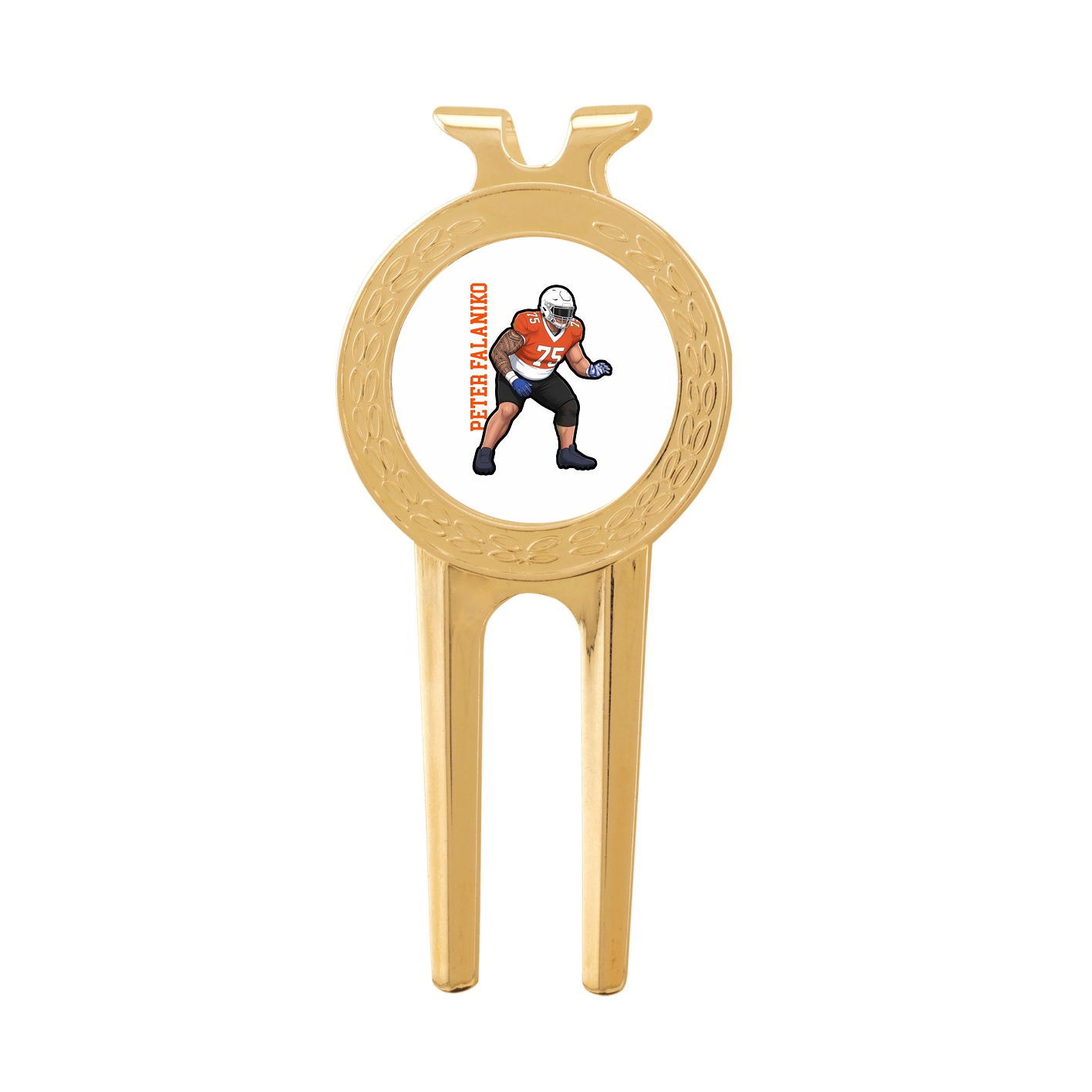 Divot Tool with Ball Marker — Name Vertical in Classic
