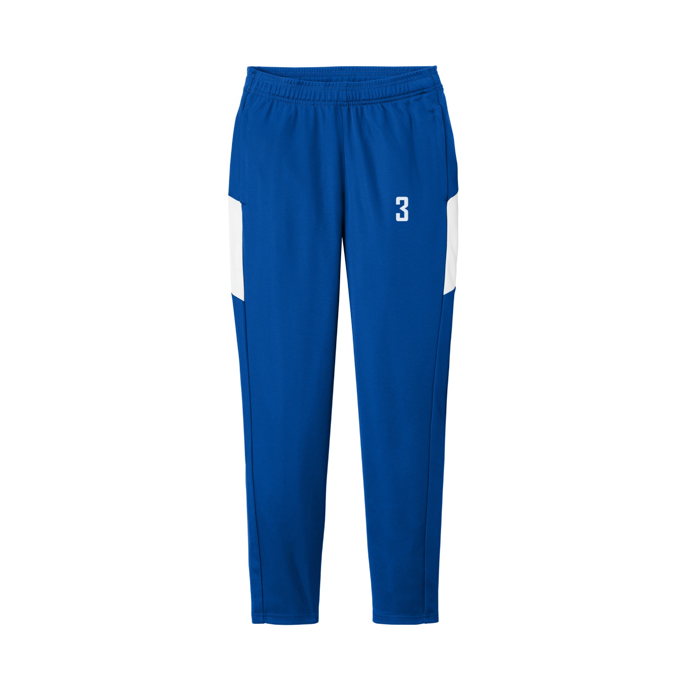 Women's Team Travel Pant — Front Shirsy in Royal/White