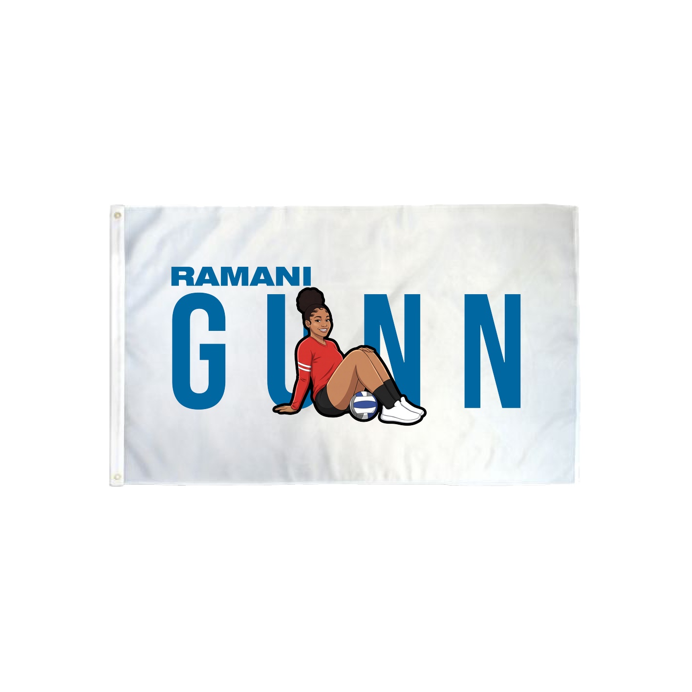 3x5 Flag — Player Name in Classic