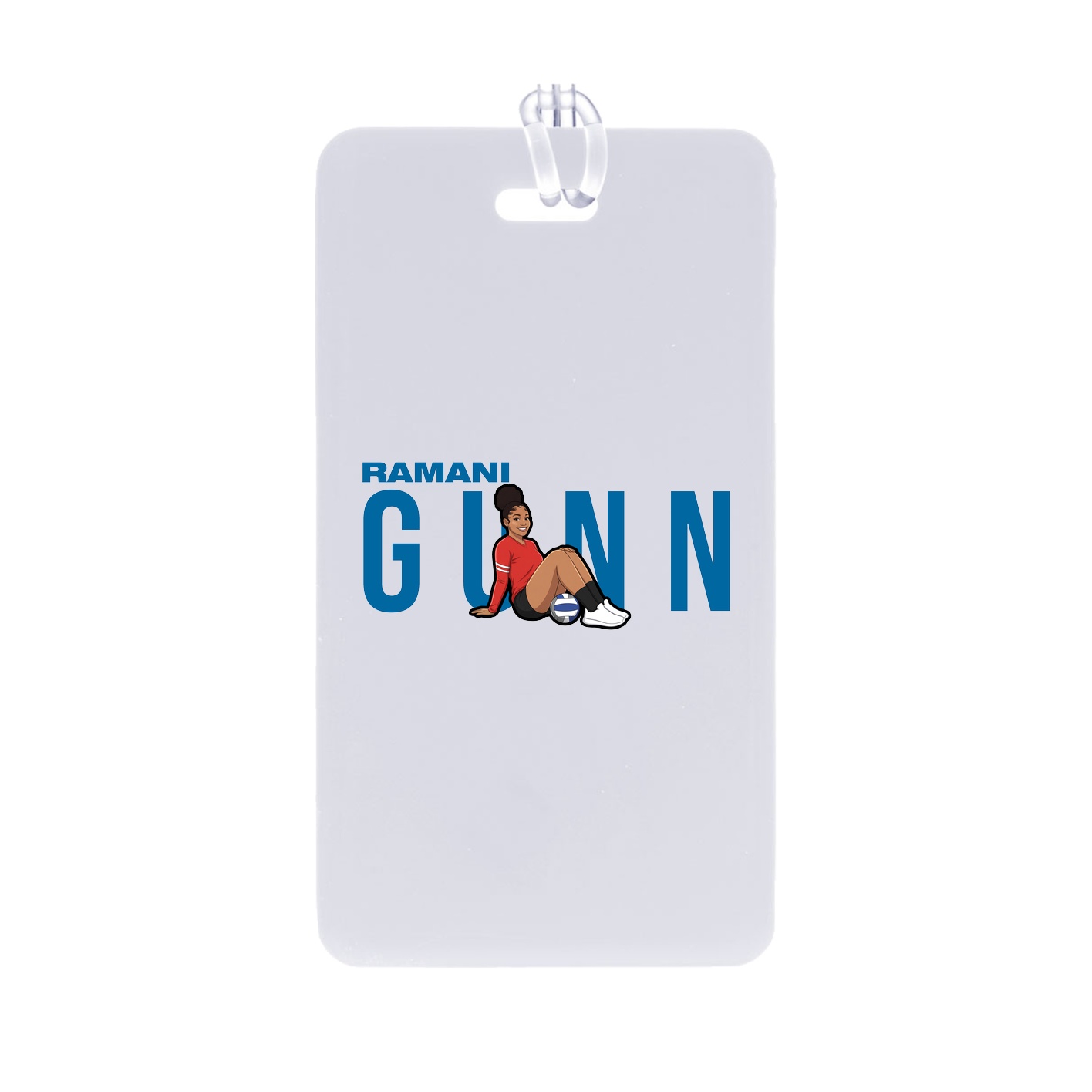 Bag Tag — Player Name in Classic