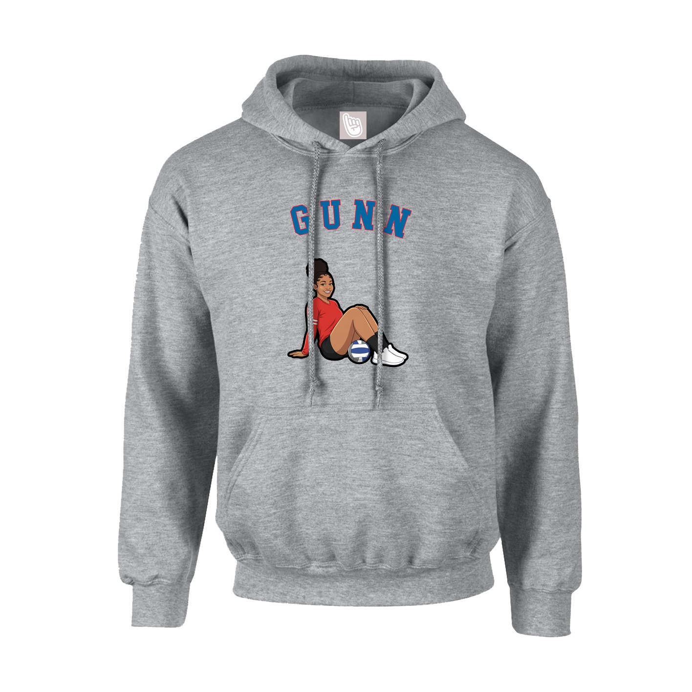 Hoodie — Shirsey Arch in Grey