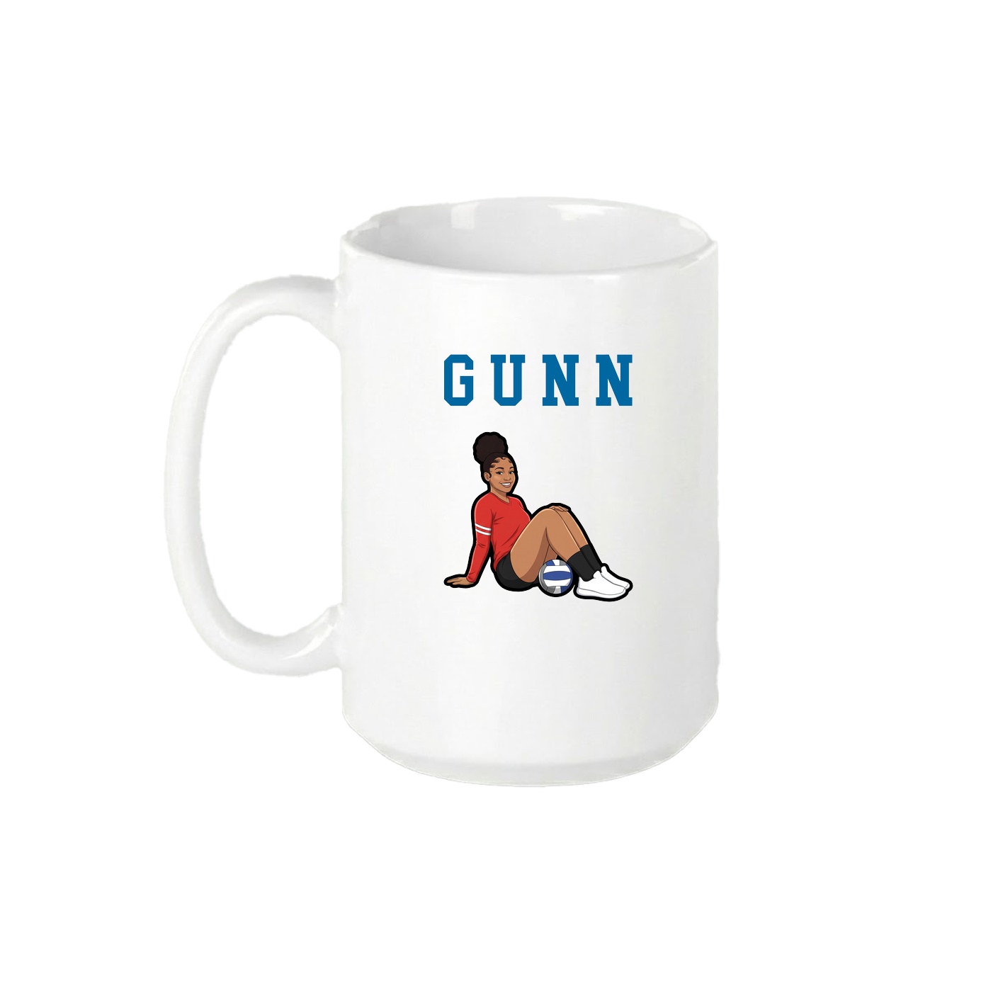 15oz Coffee Mug — Shirsey in White