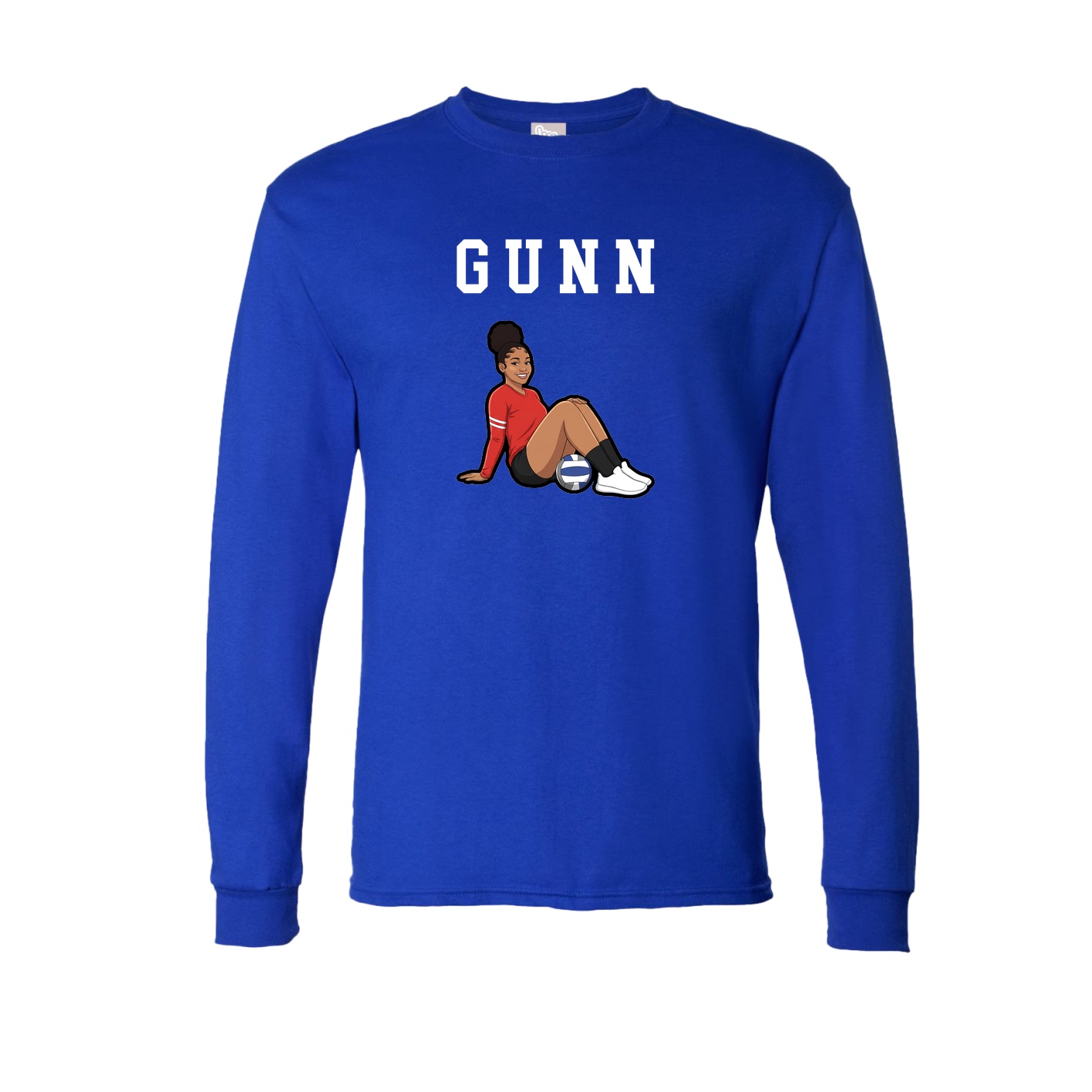 Long Sleeve Tee — Shirsey in Royal