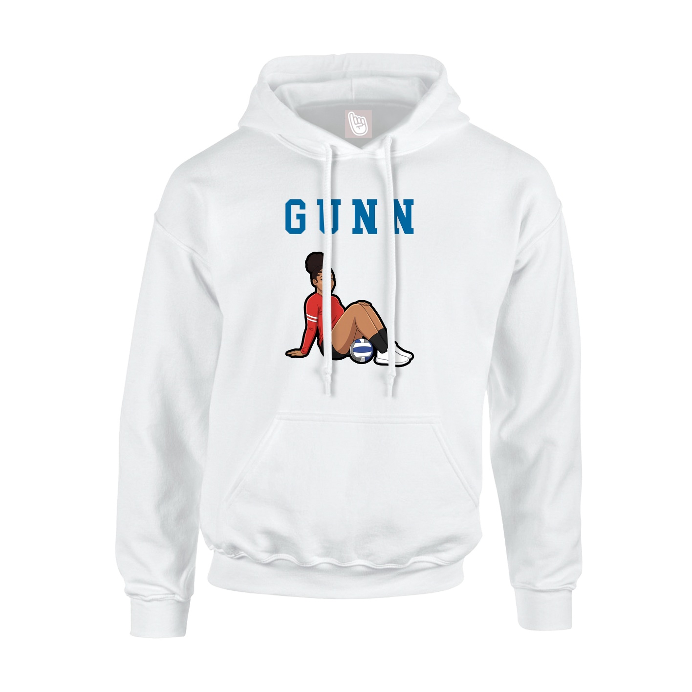 Youth Hoodie — Shirsey in White