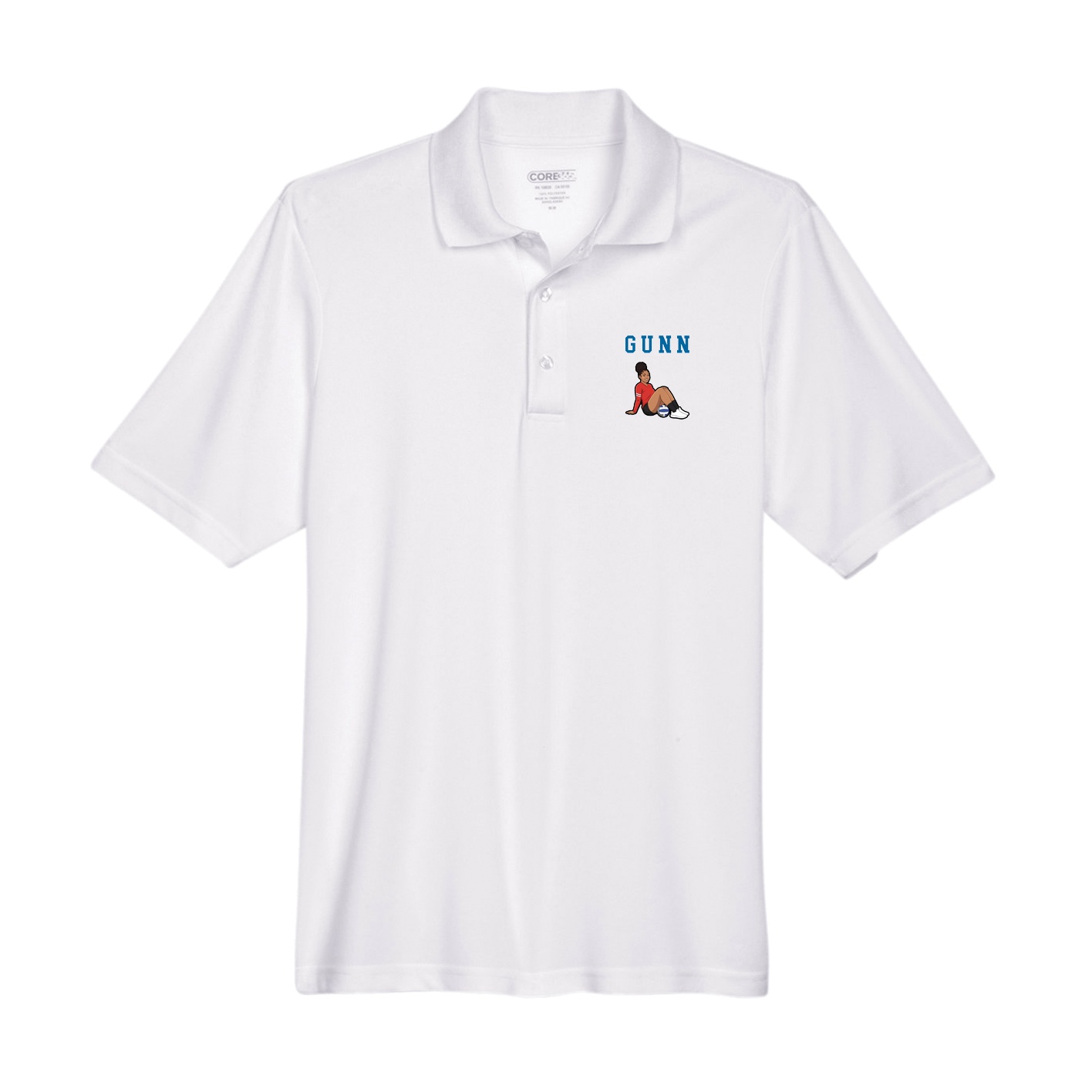 Performance Polo — Shirsey in White