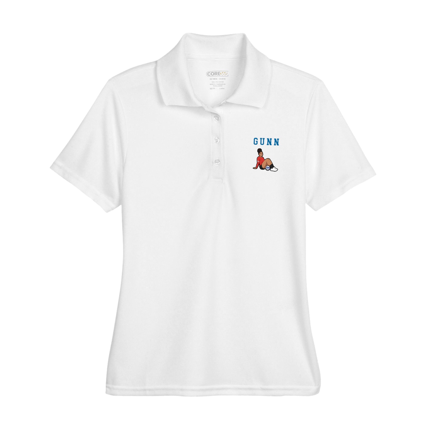 Womens Performance Polo — Shirsey in White