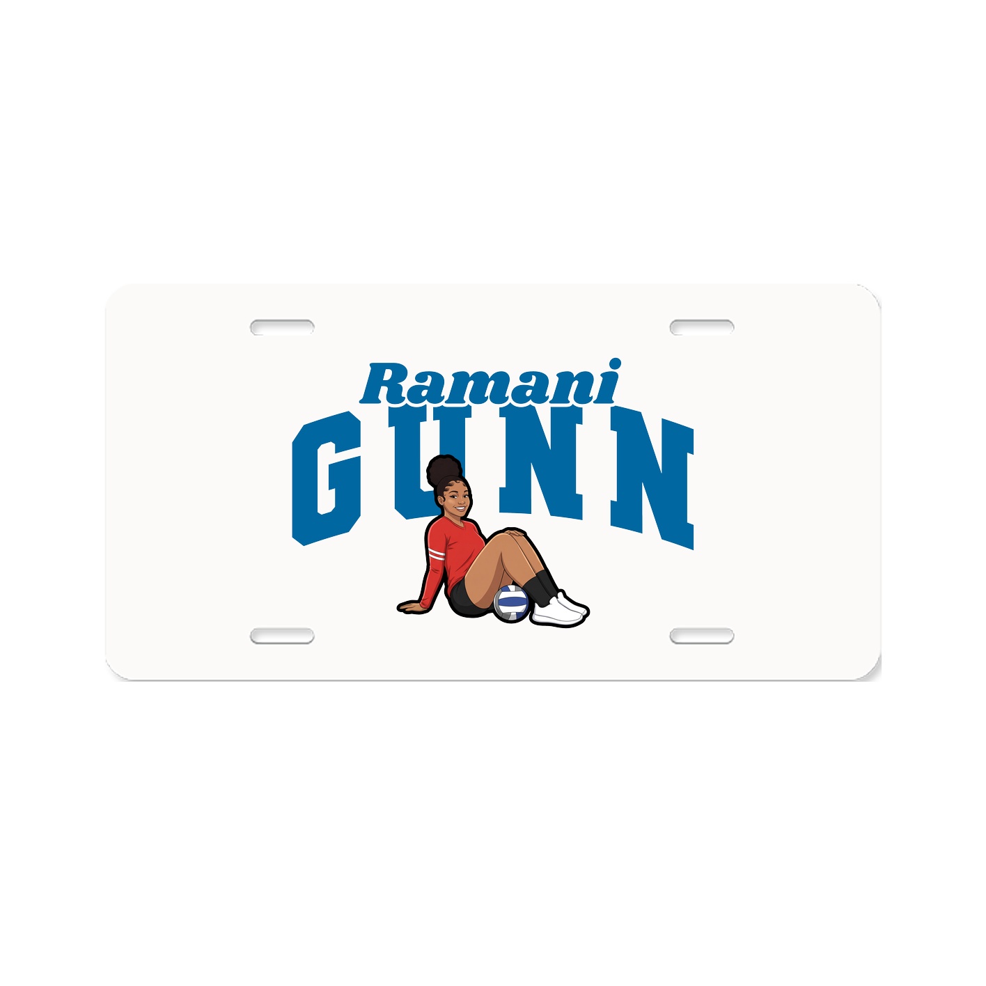 License Plate — Signature Arch in Classic