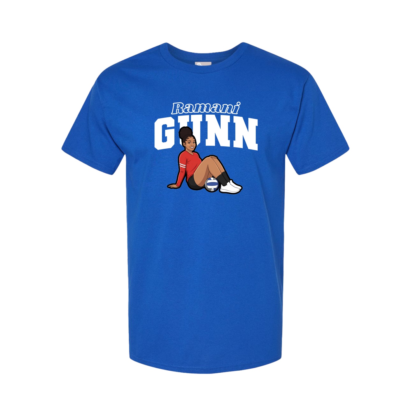 Tee — Name Arch in Royal