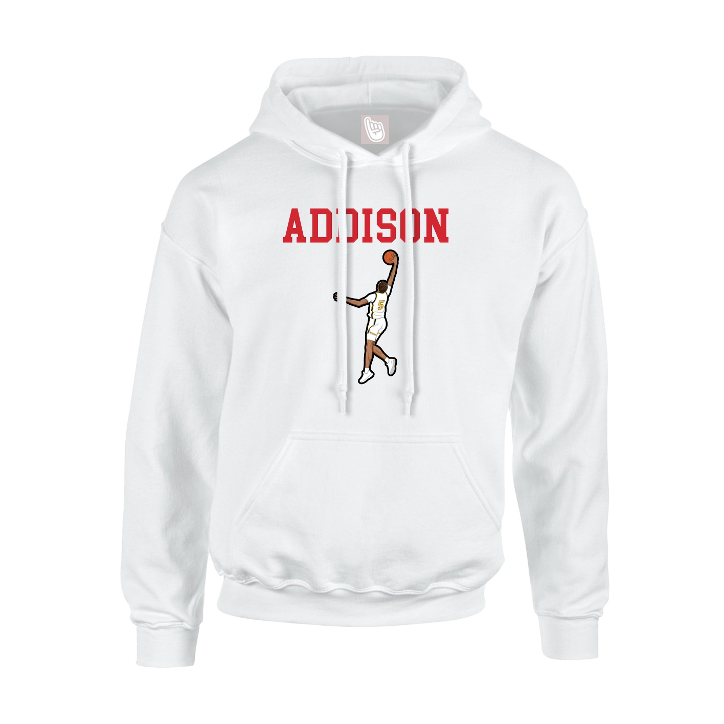 Youth Hoodie — Shirsey in White