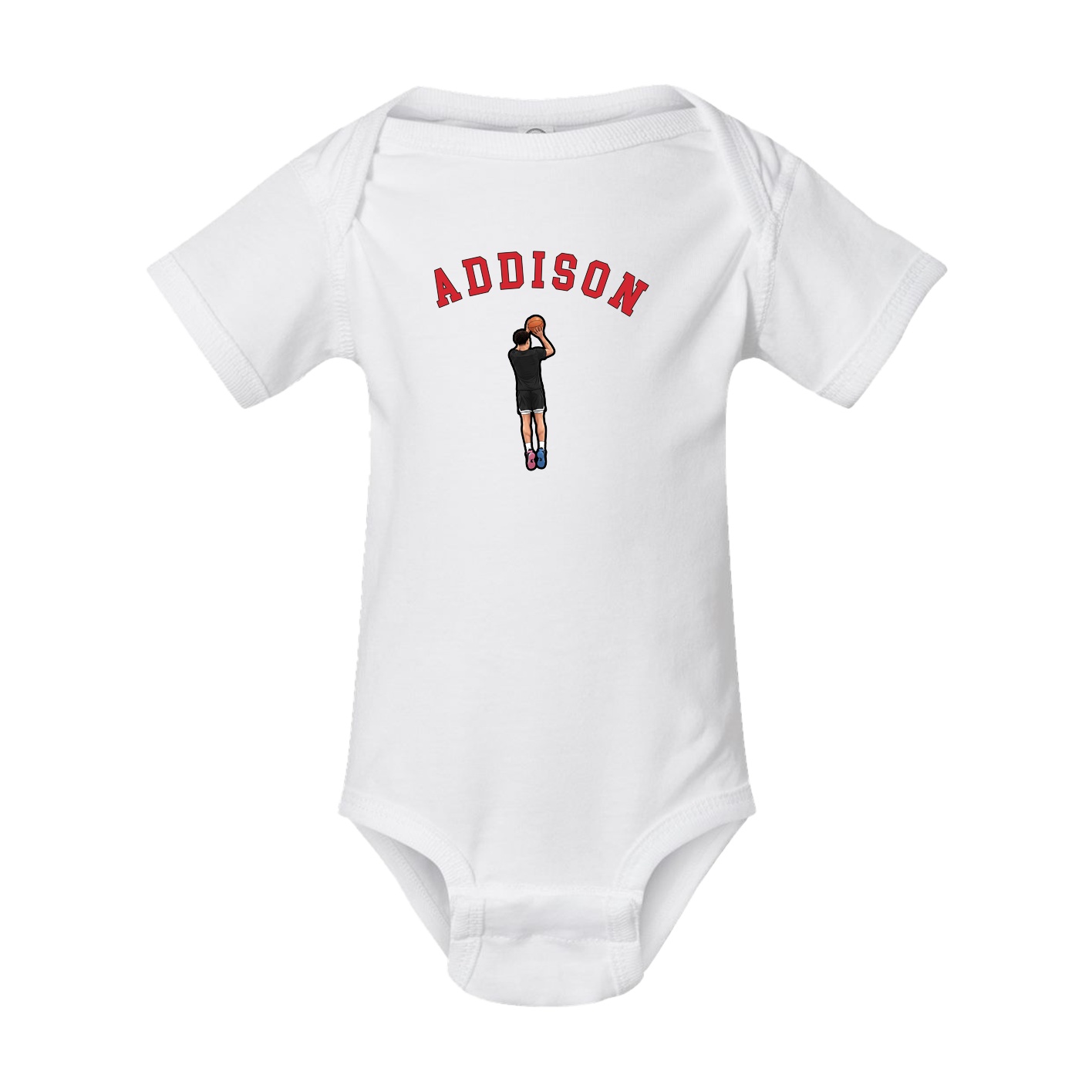 Baby Onesie — Shirsey Arch in White