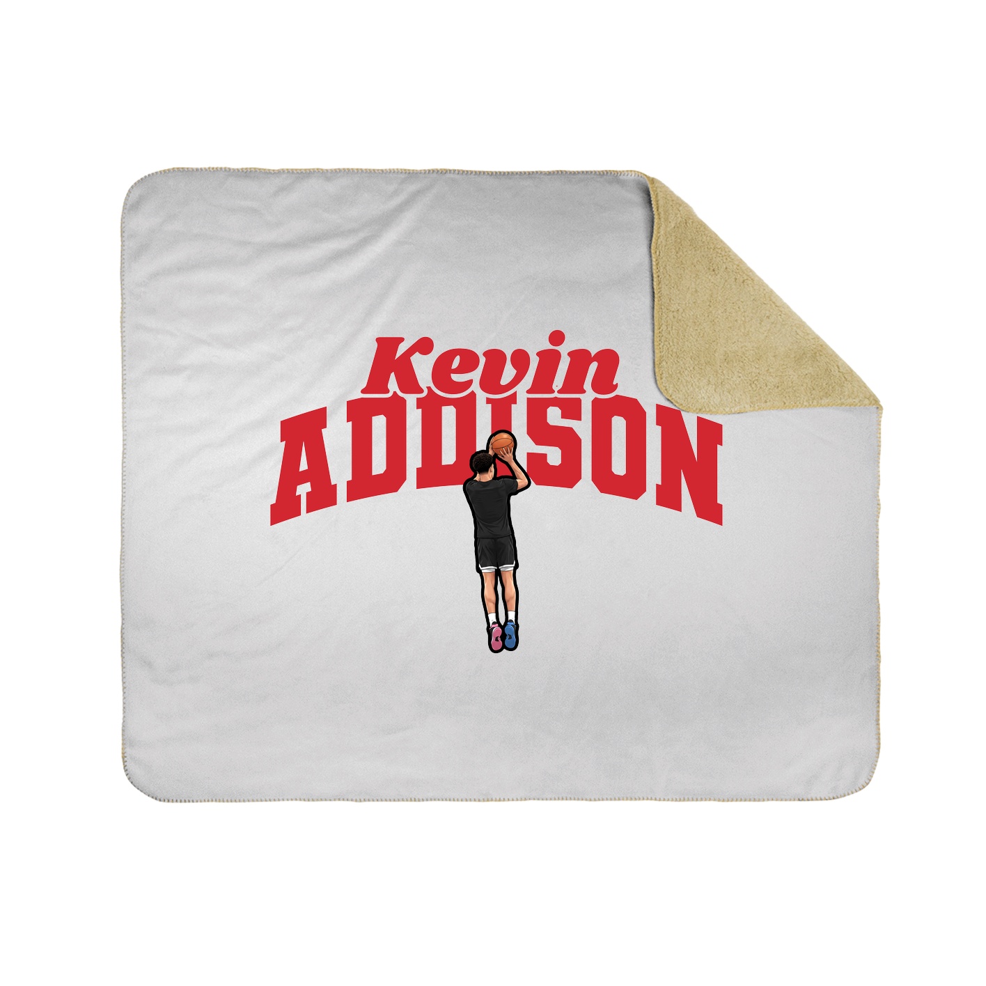 Throw Blanket — Signature Arch in White