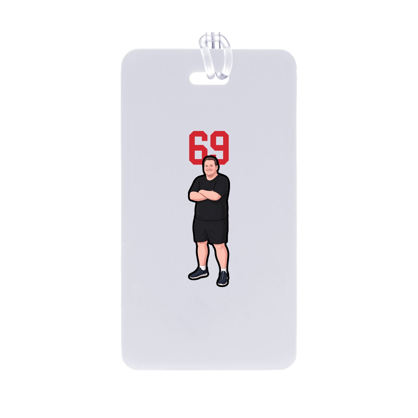 Bag Tag — Number Top in Classic