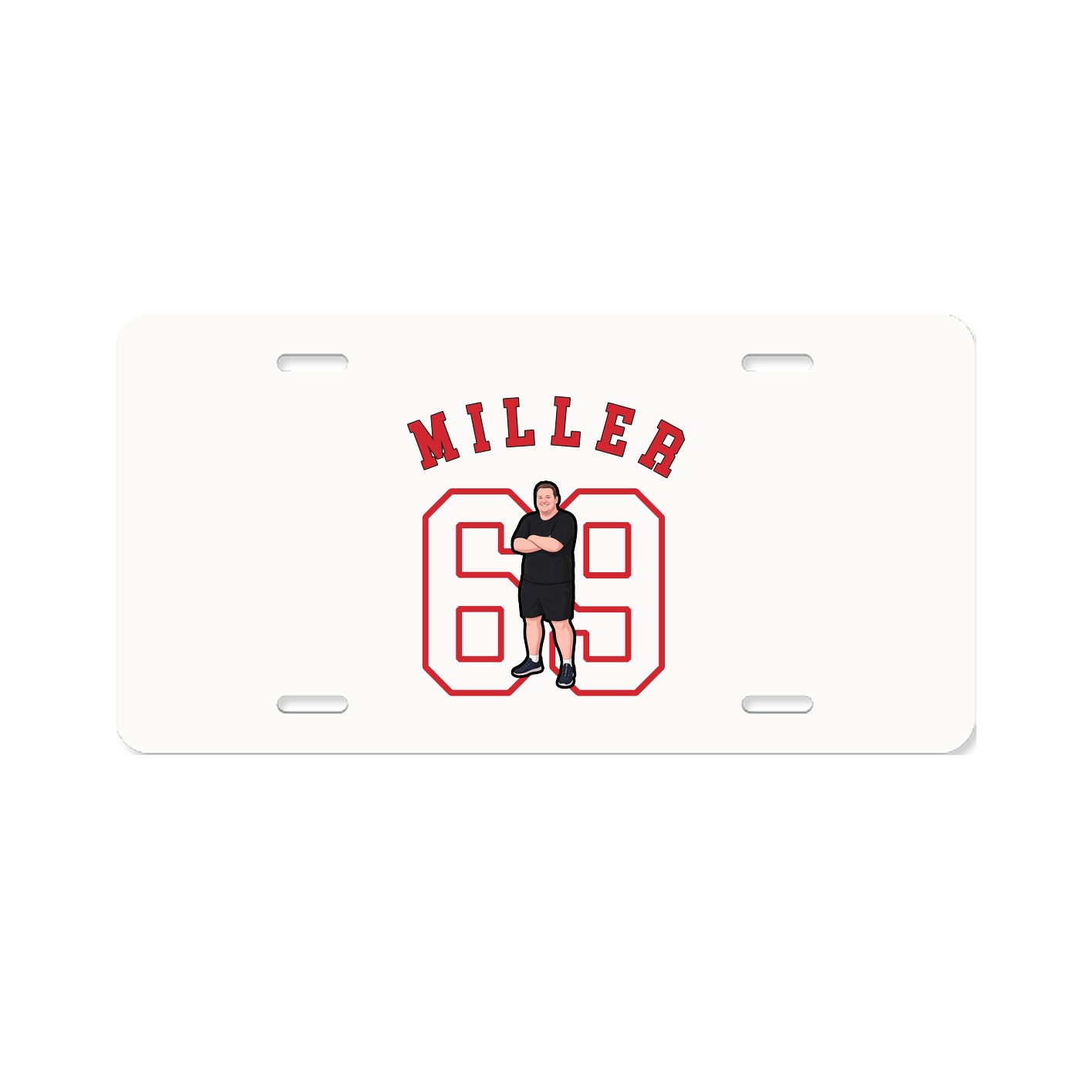 License Plate — Shirsey Arch in Classic