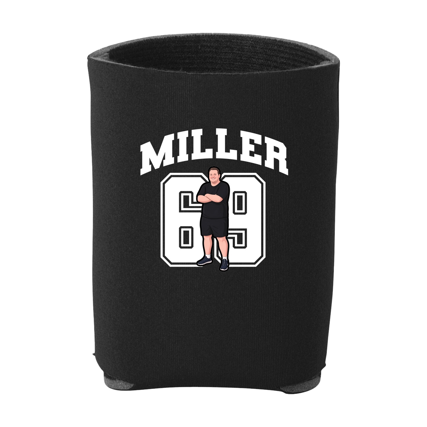 Can Holder — Number in Black