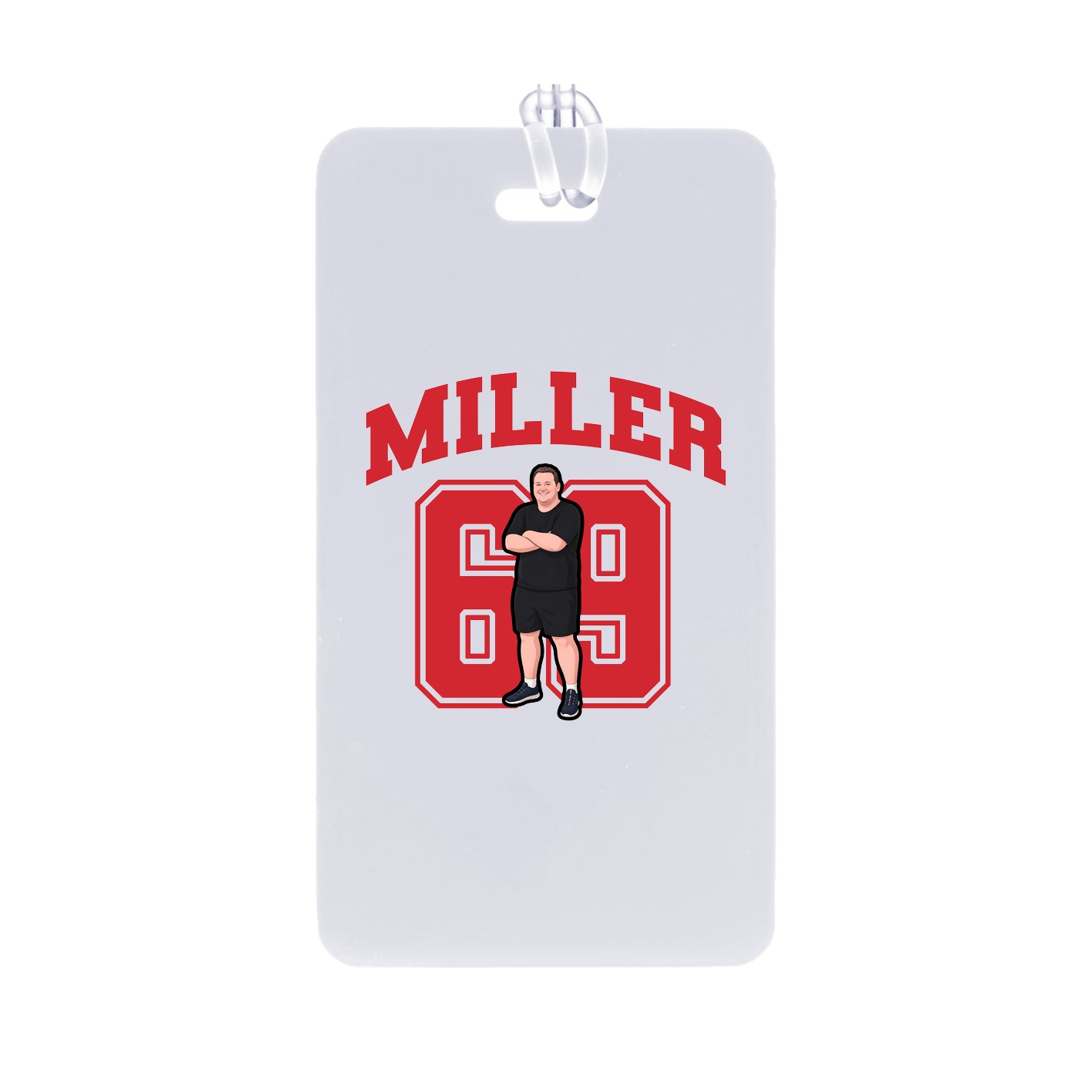 Bag Tag — Number in Classic