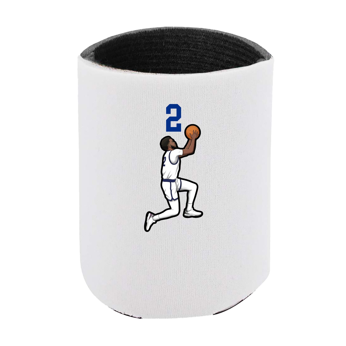 Can Holder — Number Top in White