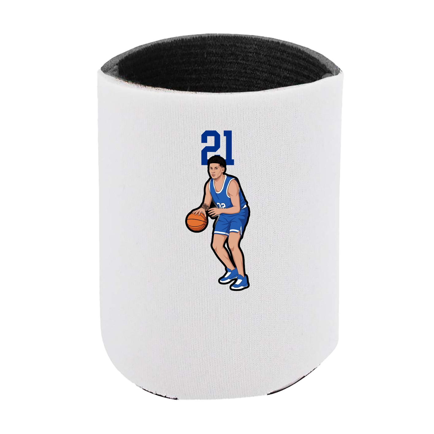 Can Holder — Number Top in White