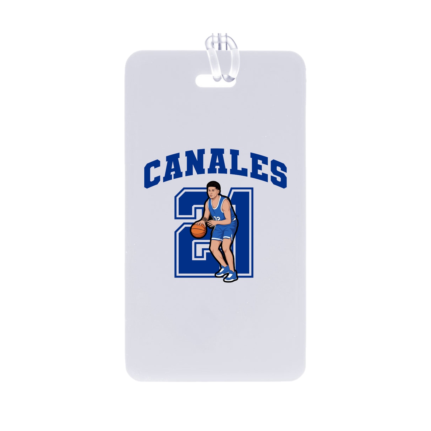 Bag Tag — Number in Classic