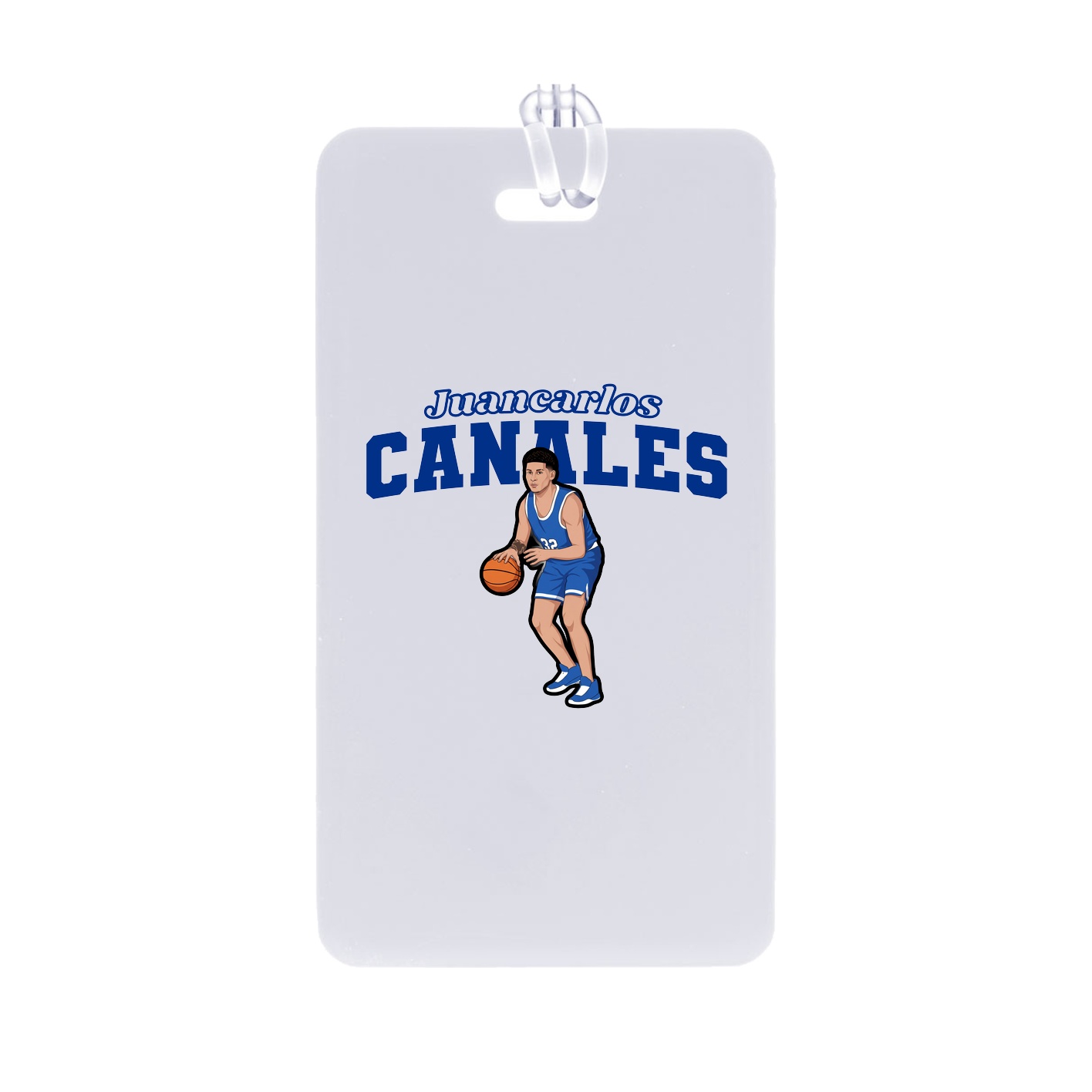 Bag Tag — Name Arch in Classic