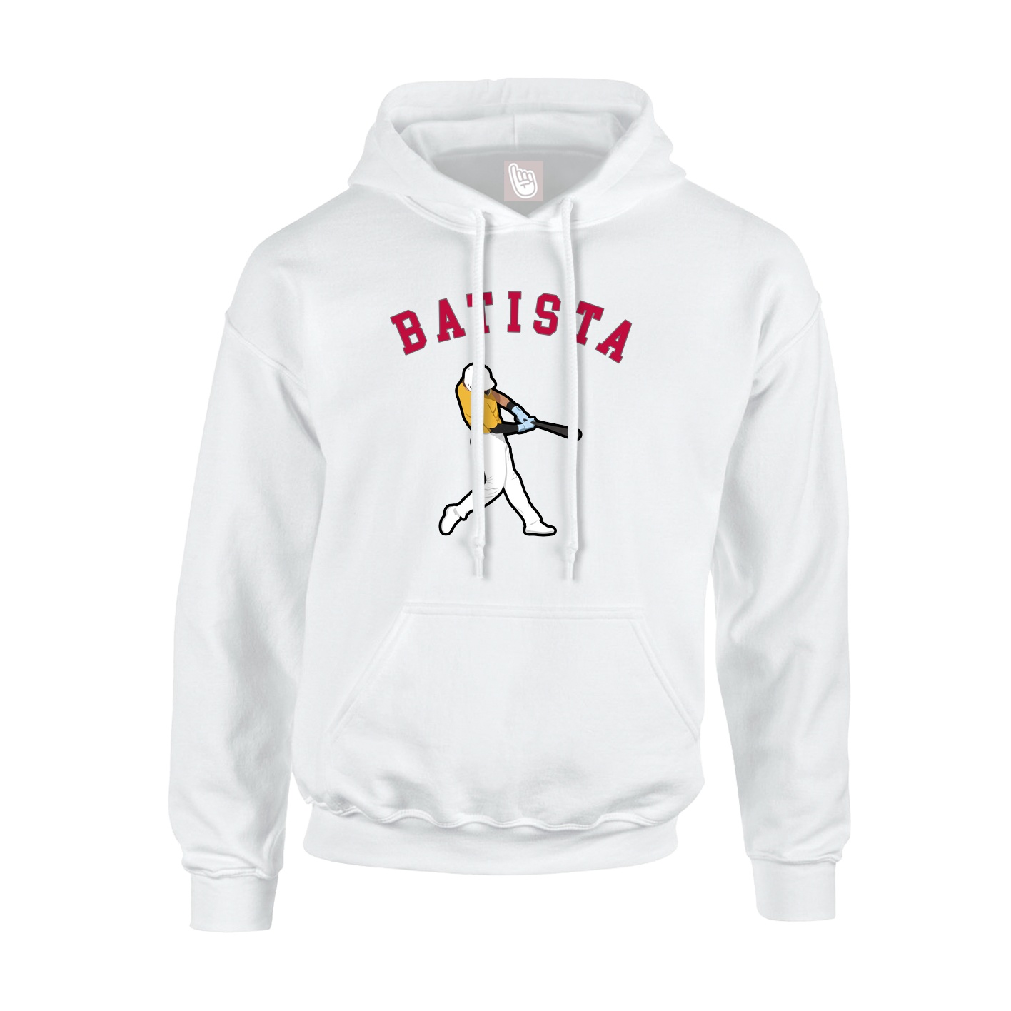 Hoodie — Shirsey Arch in White