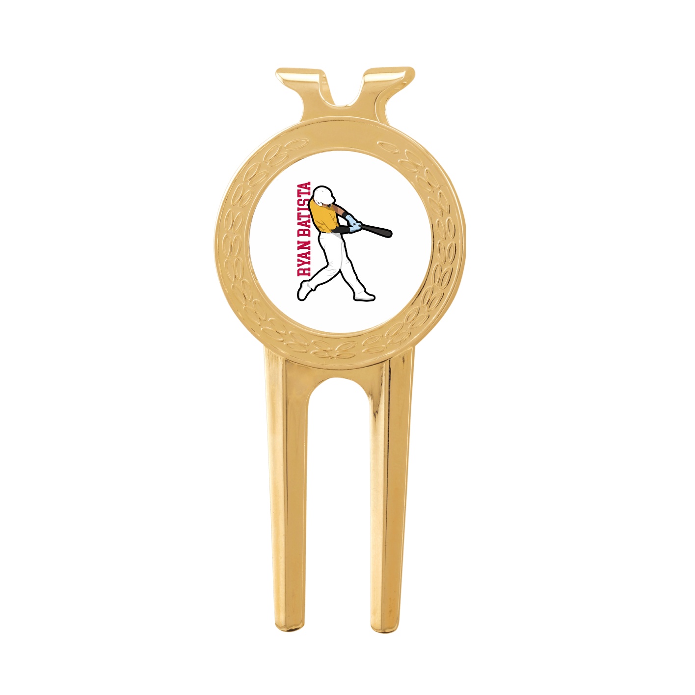 Divot Tool with Ball Marker — Name Vertical in Classic