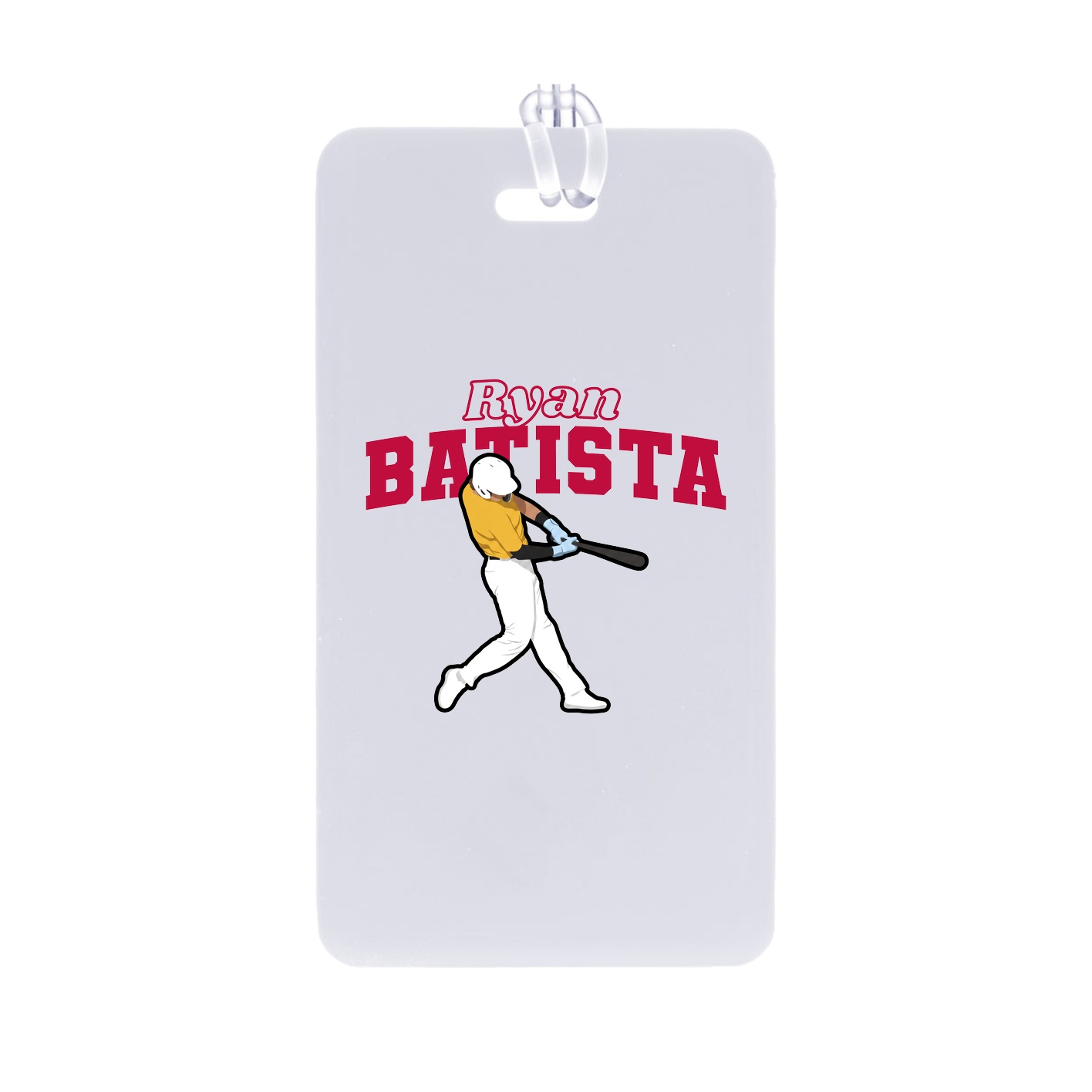 Bag Tag — Name Arch in Classic
