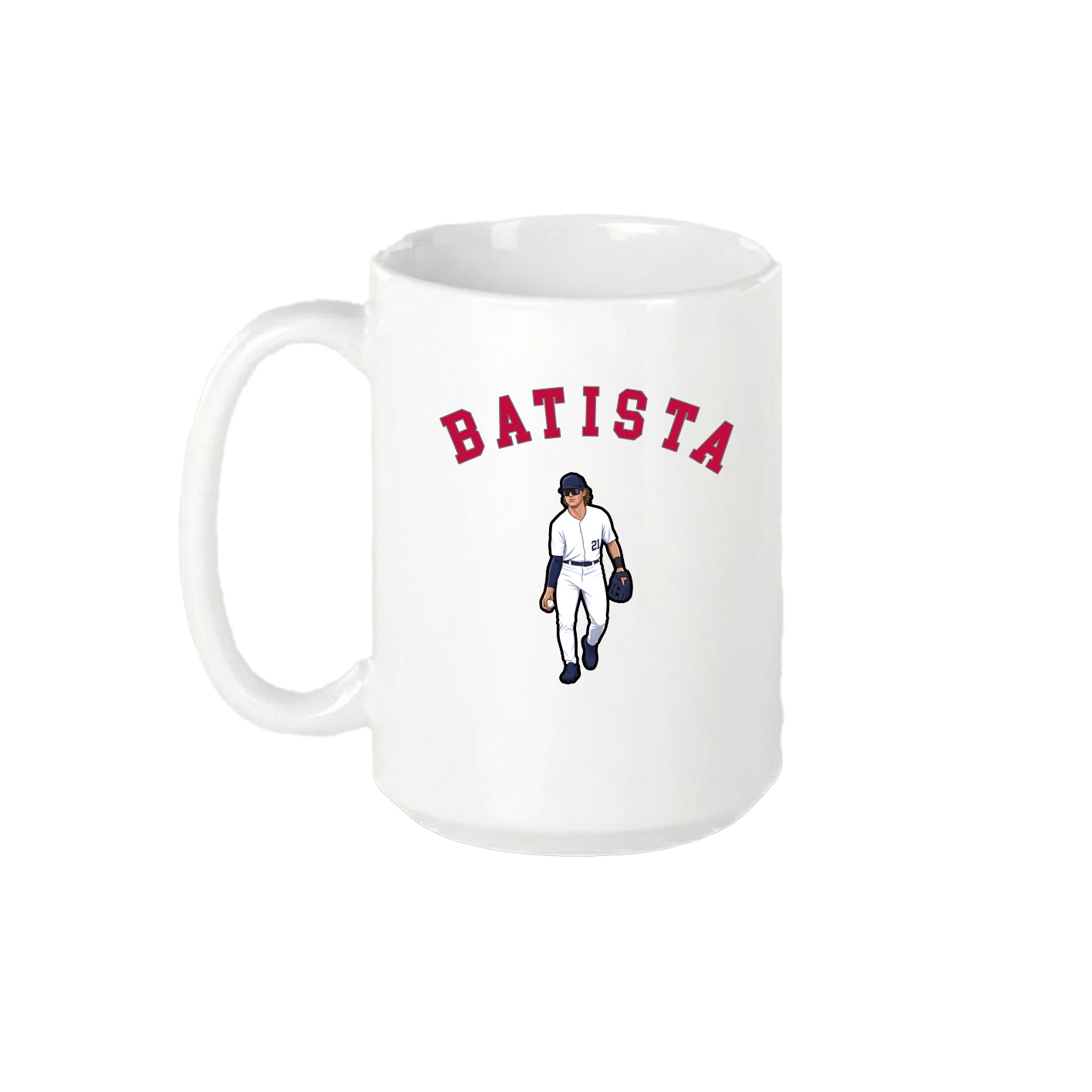 15oz Coffee Mug — Shirsey Arch in White