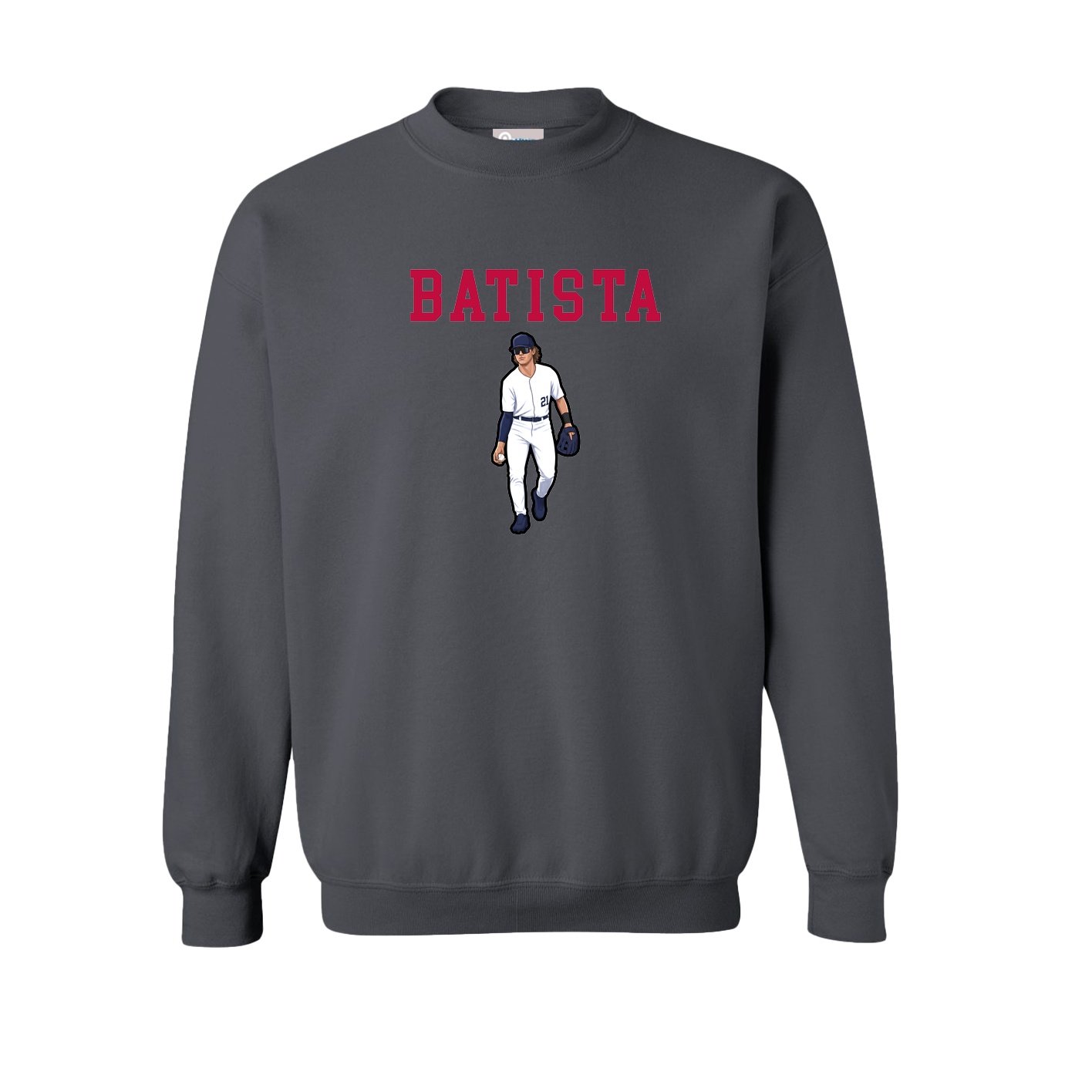 Fleece Crew — Shirsey in Grey