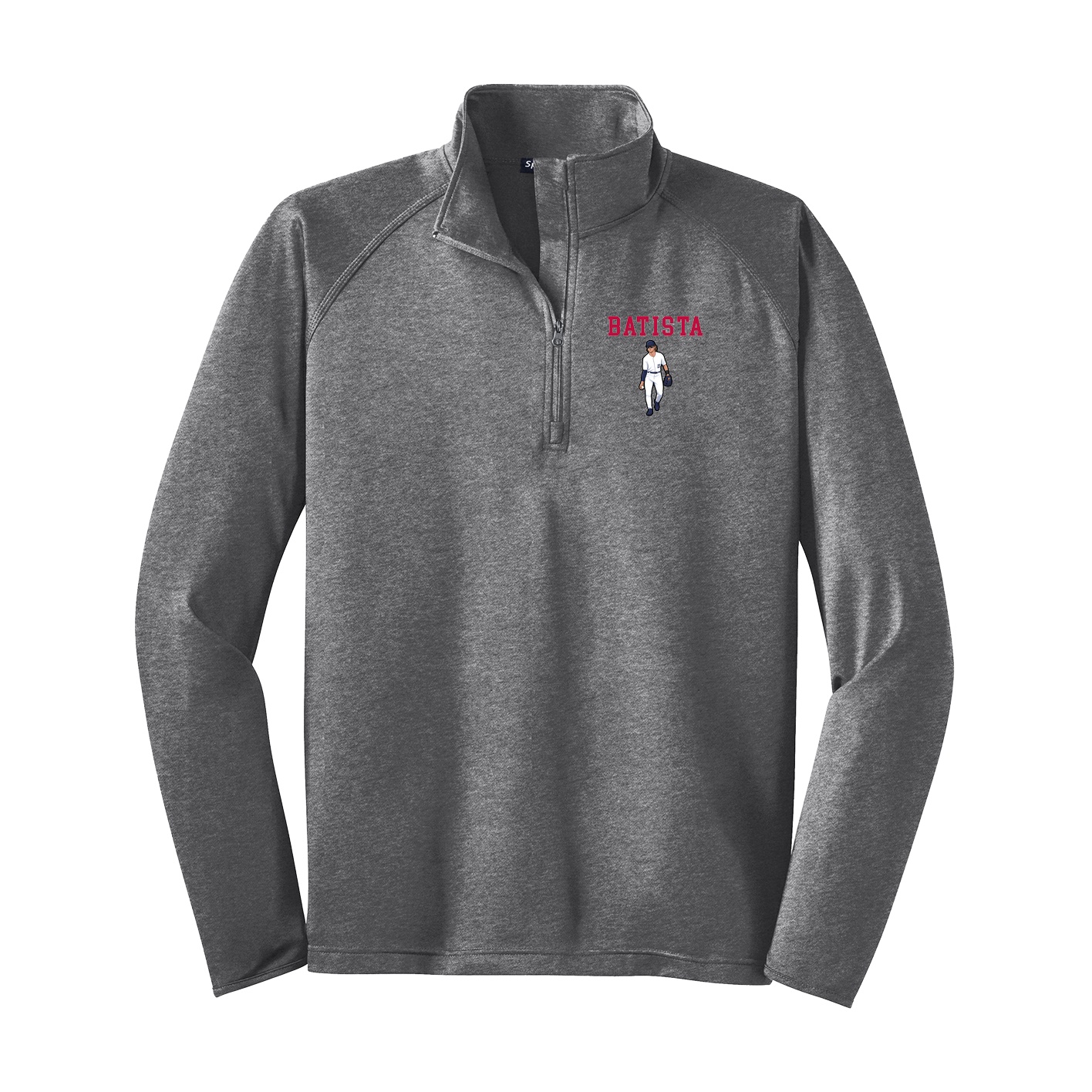 Q-Zip Pullover — Shirsey in Grey