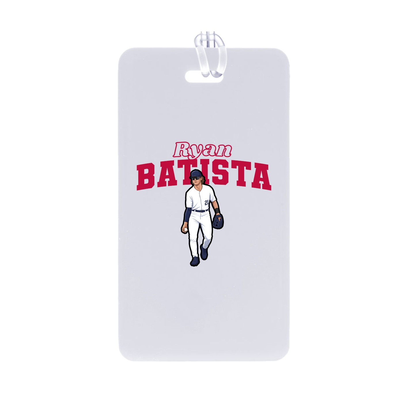 Bag Tag — Name Arch in Classic