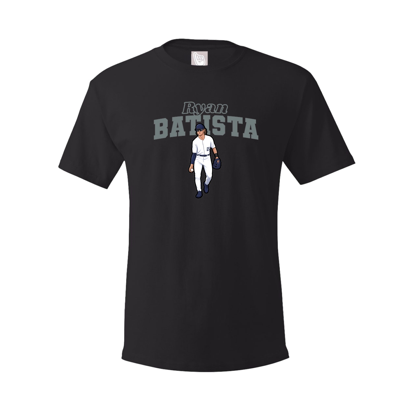Youth Tee — Name Arch in Black