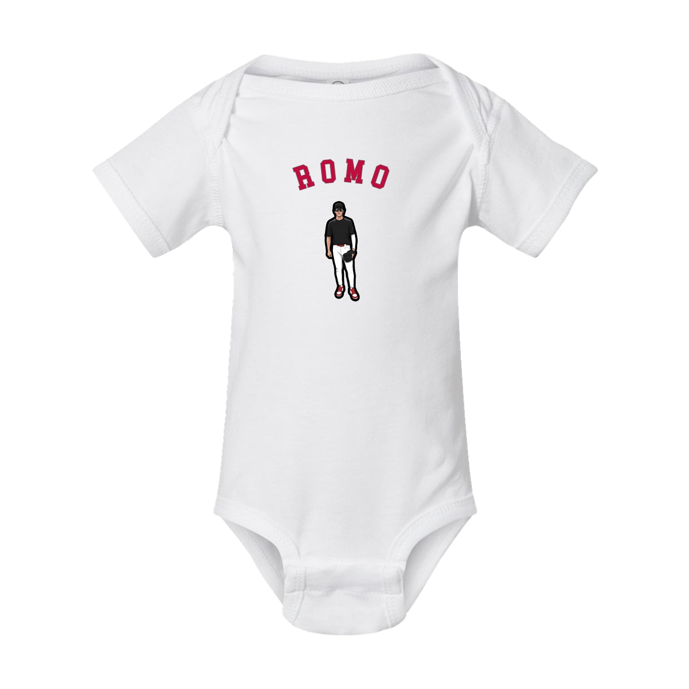 Baby Onesie — Shirsey Arch in White