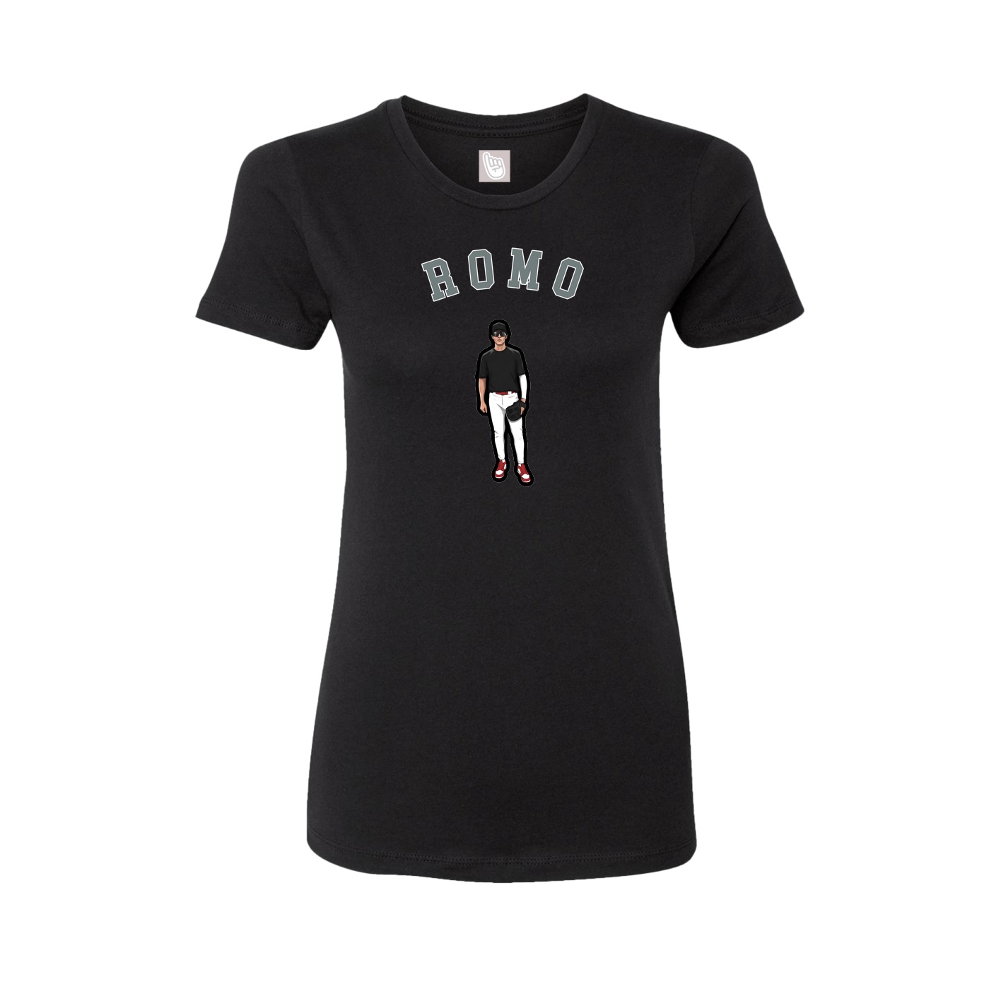 Womens Tee — Shirsey Arch in Black