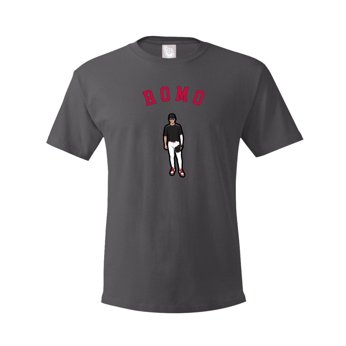 Youth Tee — Shirsey Arch in Grey