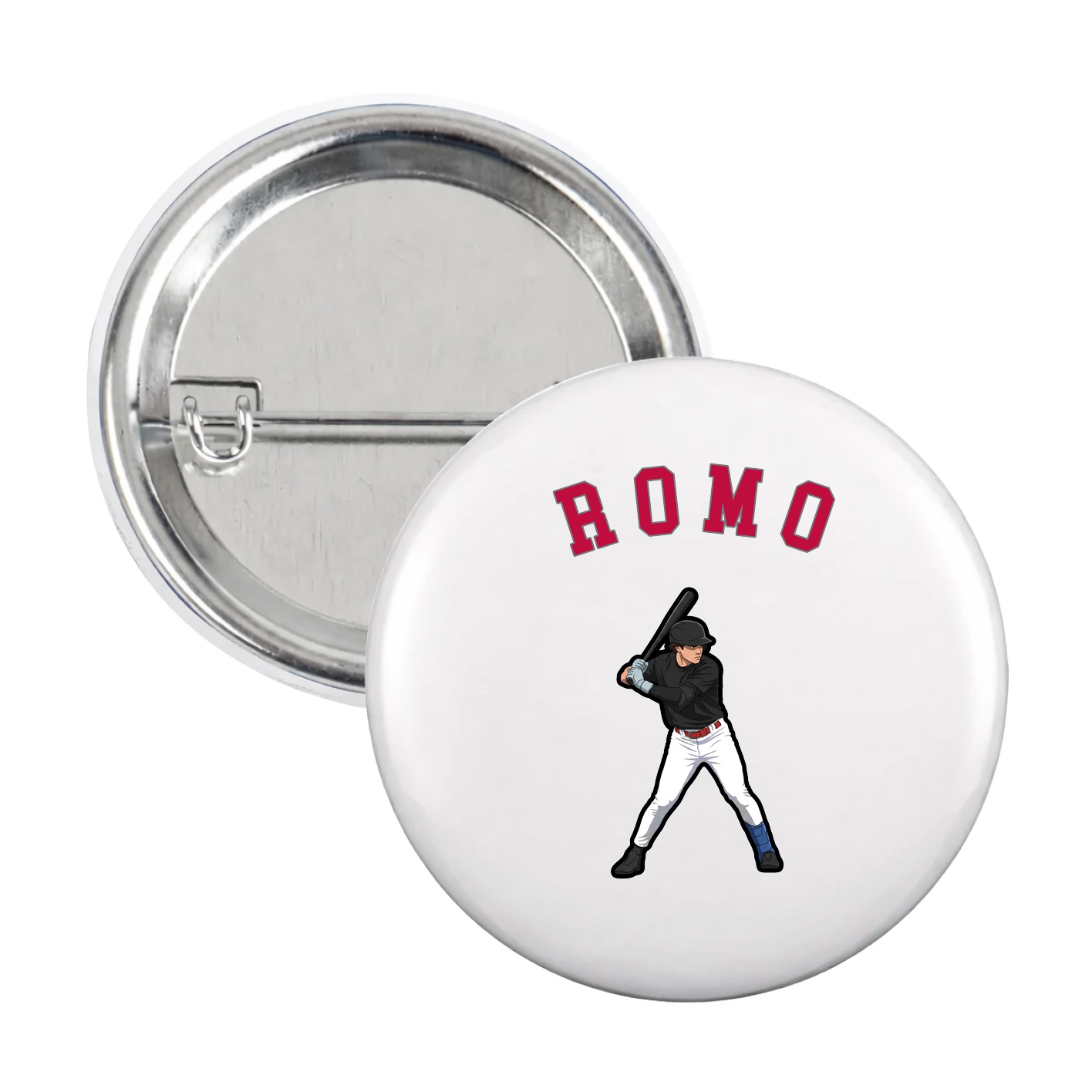 Game Day Button — Shirsey Arch in White
