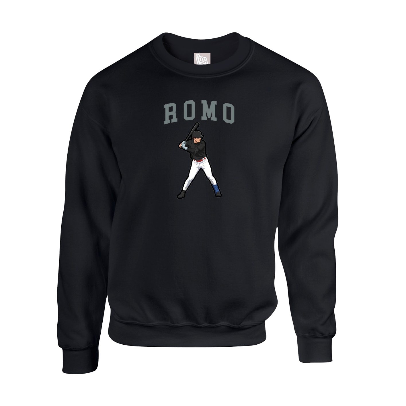 Fleece Crew — Shirsey in Black