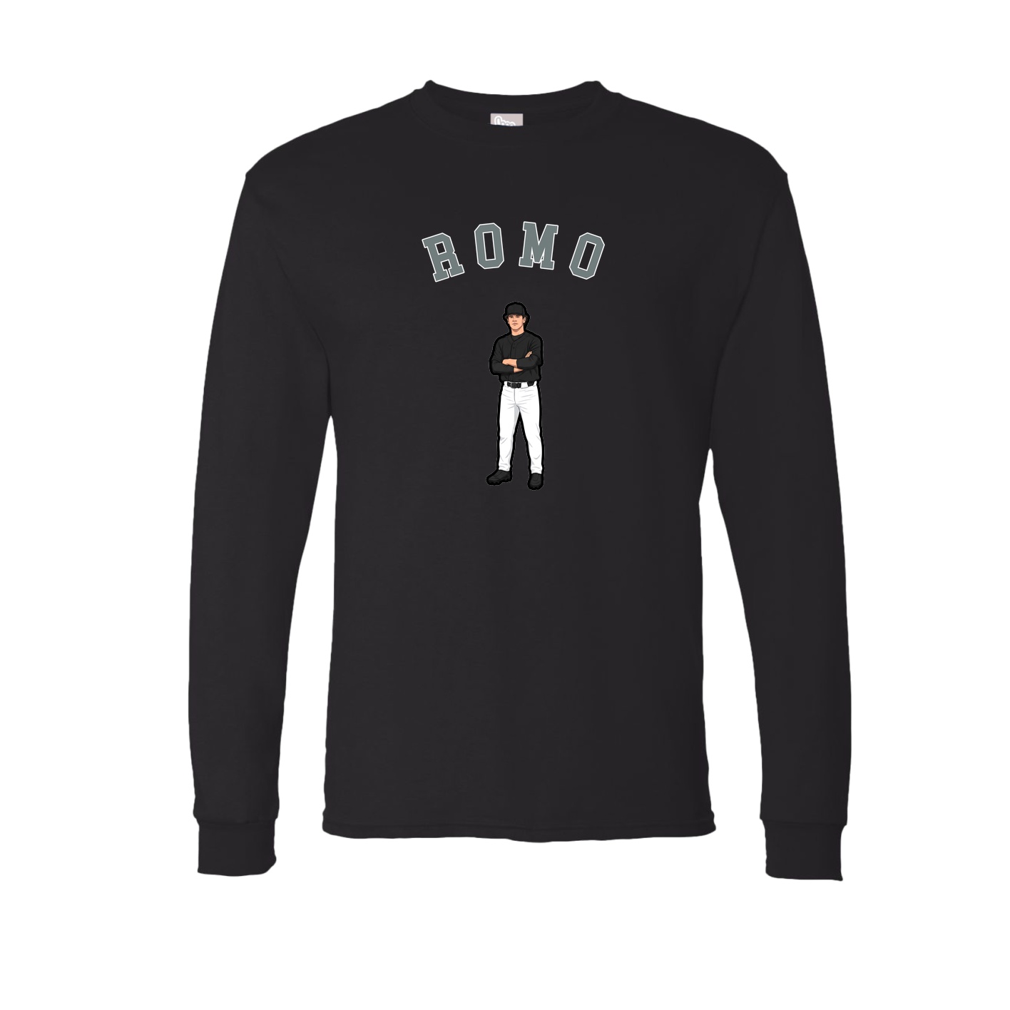 Long Sleeve Tee — Shirsey Arch in Black