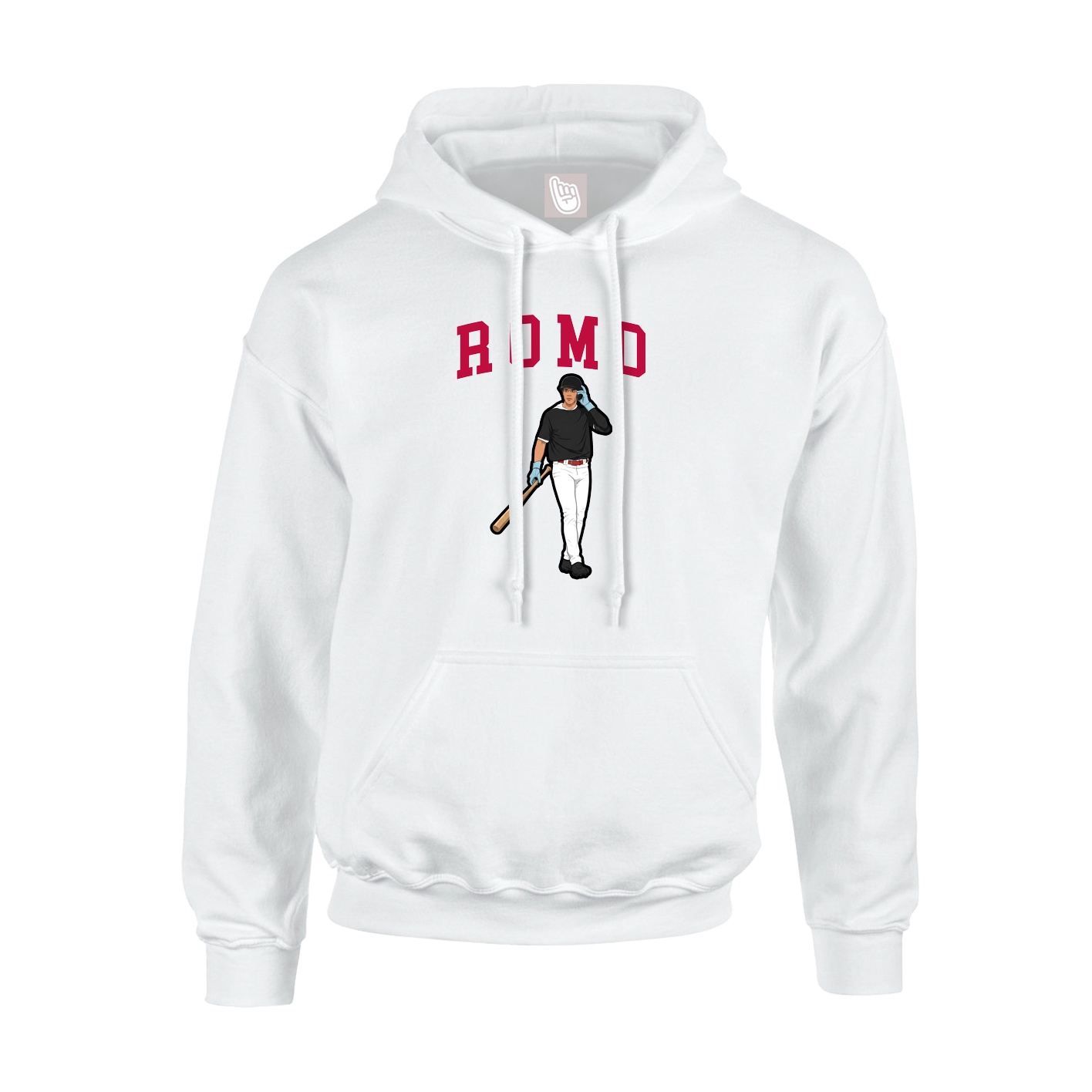 Hoodie — Shirsey in White