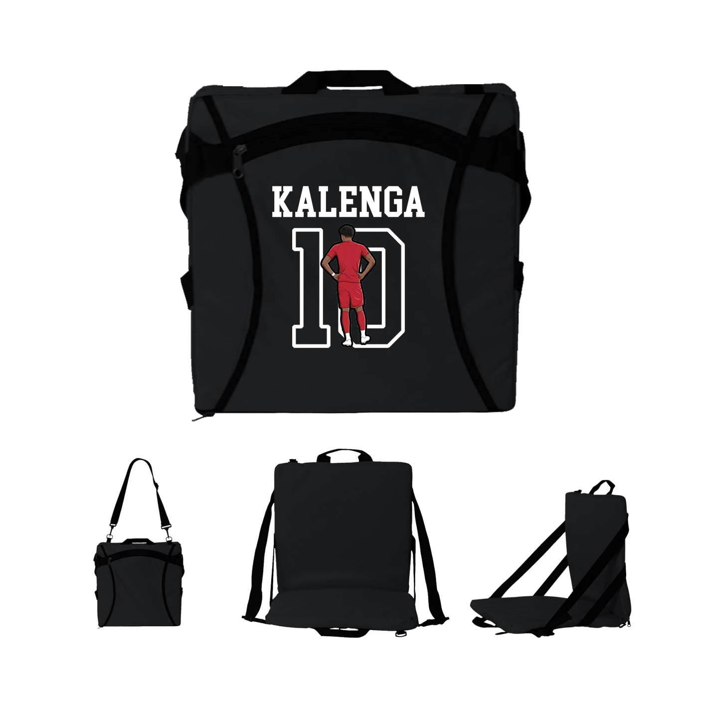 Folding Stadium Seat — Shirsey in Black