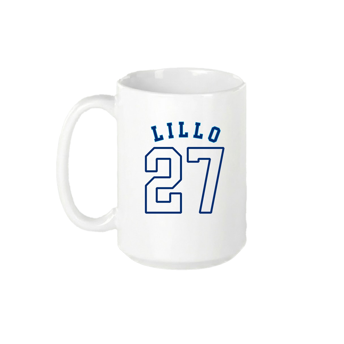 15oz Coffee Mug — Shirsey Arch in White