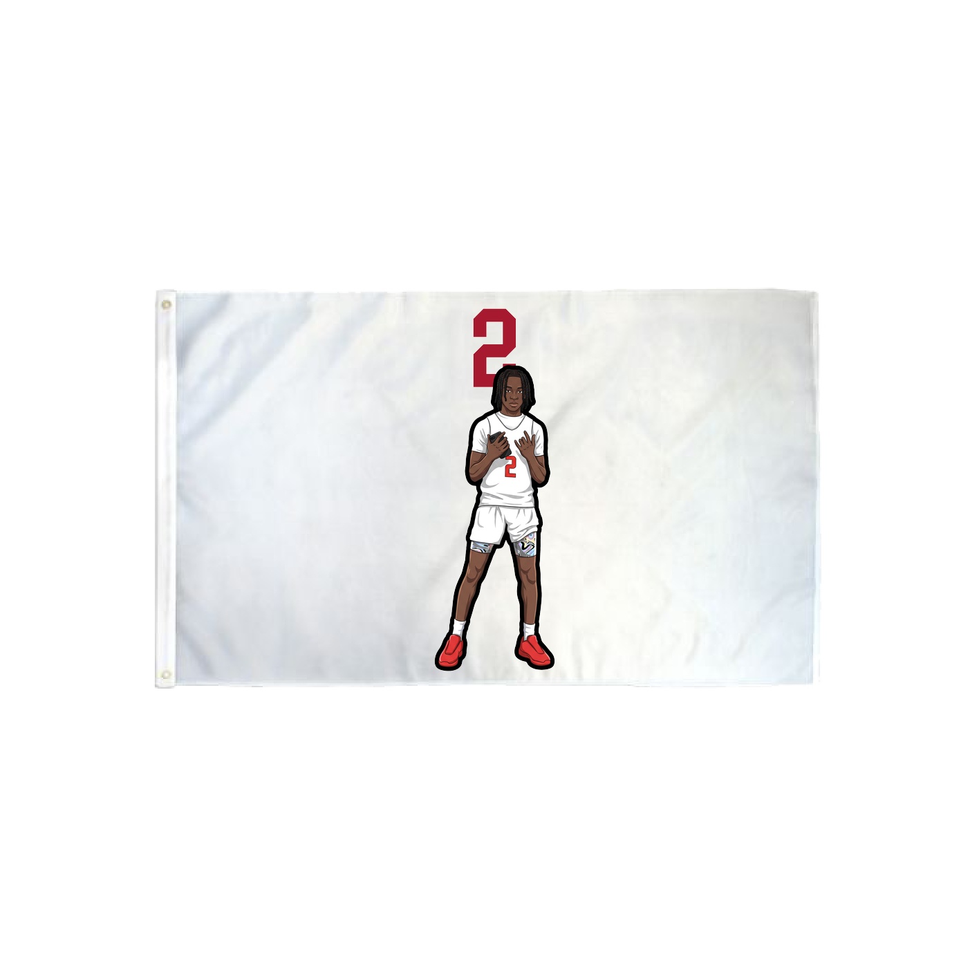3x5 Flag — Number Top in Classic