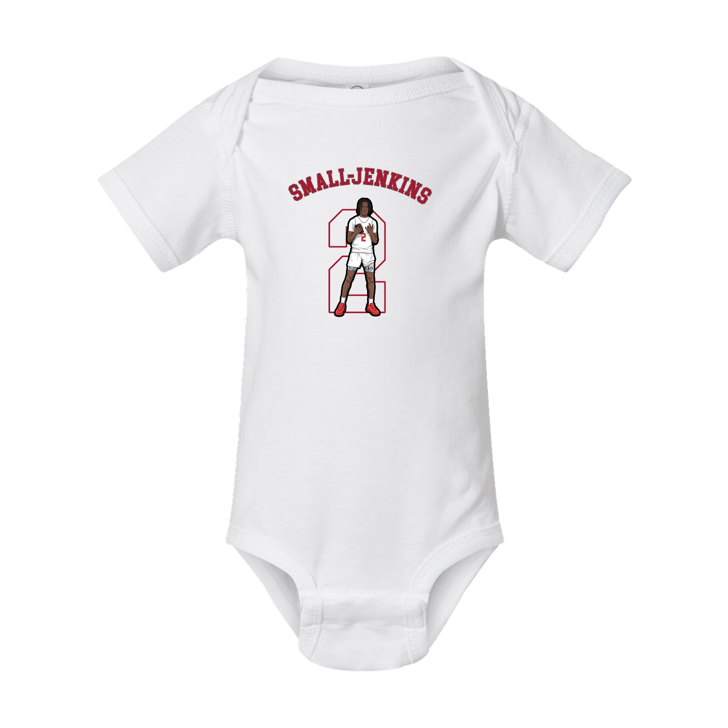 Baby Onesie — Shirsey Arch in White