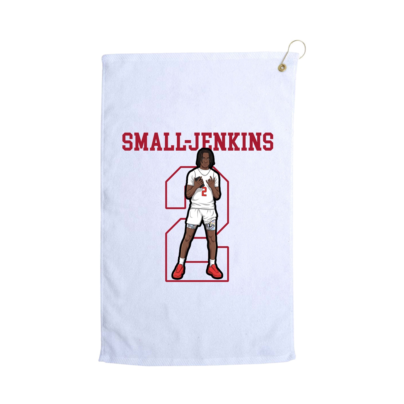 Golf Towel — Shirsey in White